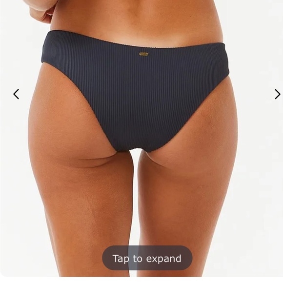NWT Rip Curl Block Party Spliced Cheeky Bikini Bottom Beach Vacation Vibe Size L - Picture 8 of 9